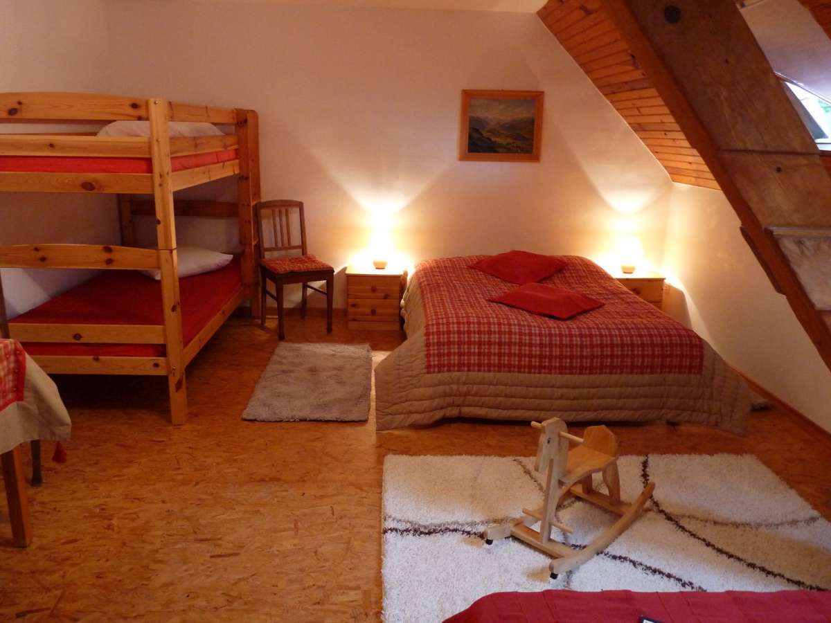 Bauernzimmer im Gîte Bergenbach