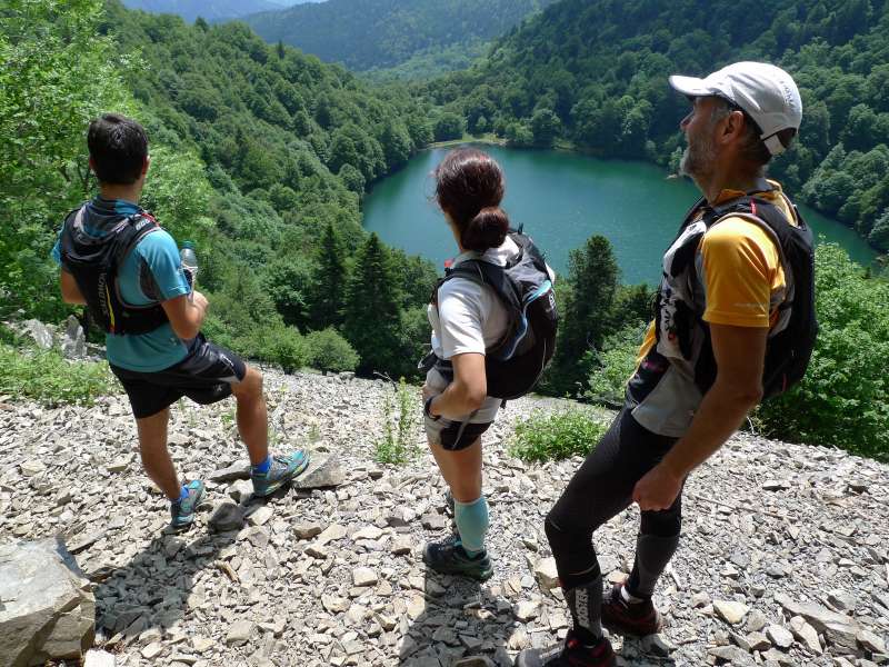 Einmaliger Blick auf den Perches See