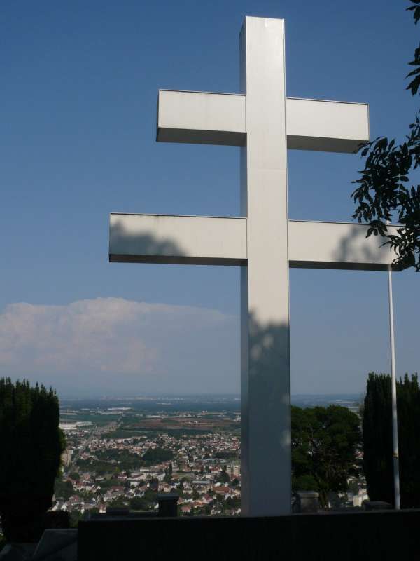 View of the Thann from the Lorraine cross