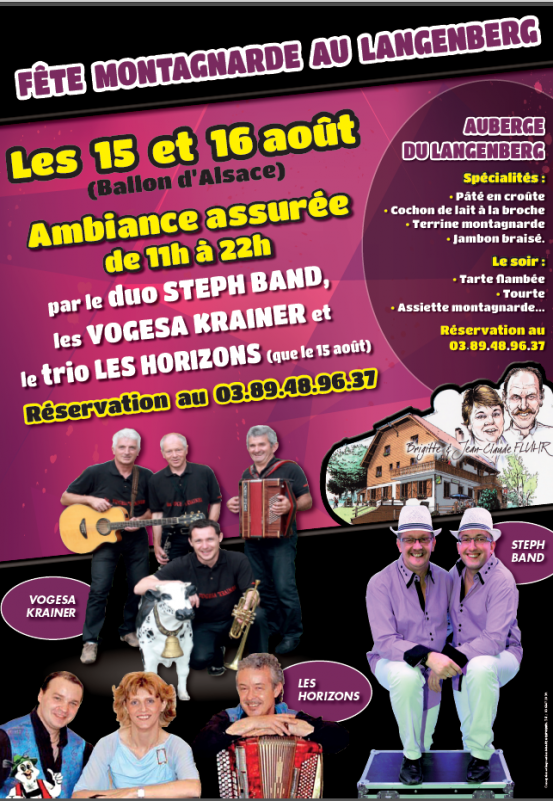 15 aout fete montagnarde langenberg